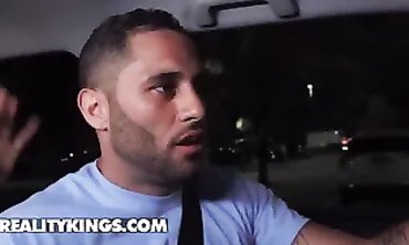 Anya Ivy Rides Damon Dice's Cock in a Reality Scene