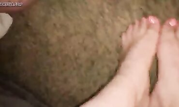 Latina Goddess Gets Creampie on Her Hotty Rosy Soles