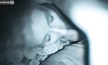 Blonde Cutie Woken For A Rough Morning Blowjob