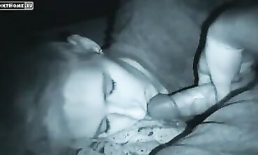 Blonde Cutie Woken For A Rough Morning Blowjob