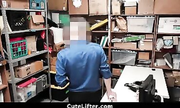 Bony Japanese Shoplifter Caught and Punished