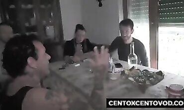 Renzo, Lucia and Alex Magni Swinger Orgy