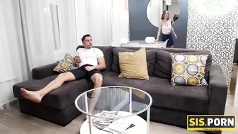 Sister's Law - Creepy Brother In Law Spies On Sister Cleaning Her Room
