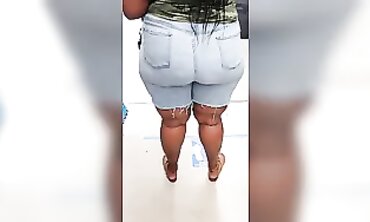 Apple and Butter: Amateur Black MILF Big Ass Part 5