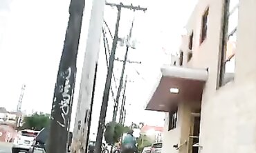 Sneak Shots of Ebony Thick Ass in Public