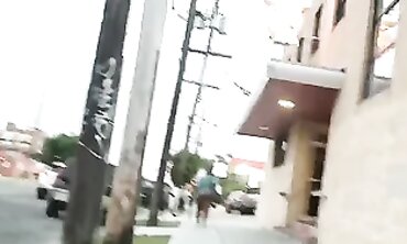 Sneak Shots of Ebony Thick Ass in Public