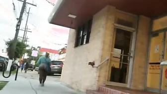Sneak Shots of Ebony Thick Ass in Public
