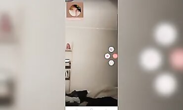 Naughty Elderly Woman Teases on Periscope Live Stream
