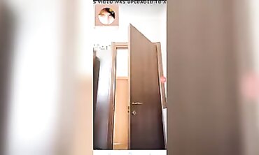 Naughty Elderly Woman Teases on Periscope Live Stream