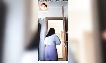 Naughty Elderly Woman Teases on Periscope Live Stream