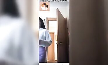 Naughty Elderly Woman Teases on Periscope Live Stream