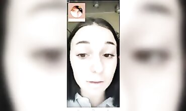 Naughty Elderly Woman Teases on Periscope Live Stream