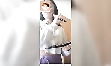 Naughty Elderly Woman Teases on Periscope Live Stream