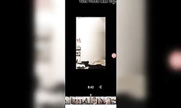Naughty Elderly Woman Teases on Periscope Live Stream