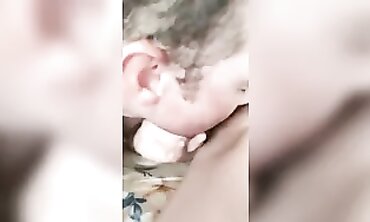 POV Russian Brunette Milf Wakes Up for Morning Cunnilingus