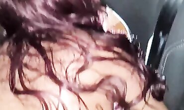 Love Seduces Uber Driver For Outdoor Interracial Creampie
