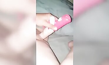 British Wife Gets Pounded by Hubby with Vibrator