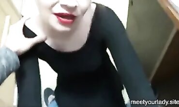 Amateur Secretary POV Blowjob And Cum Swallowing In The Office