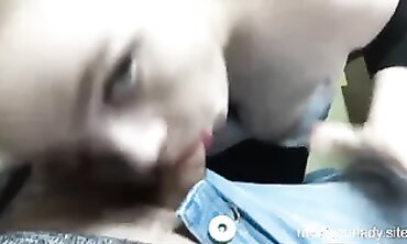 Amateur Secretary POV Blowjob And Cum Swallowing In The Office