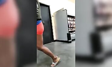 Teaser Trailer - African Nineteen Year Old in Brief Cutoff Shorts Fucked by Huge Dick