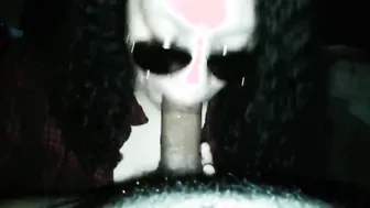 POV Deep Throat BBC Blowjob on a BBW