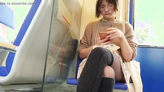 Voyeur: College Girl in Pantyhose