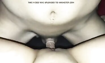 Latina Squirts With American Dildo