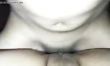 Latina Squirts With American Dildo