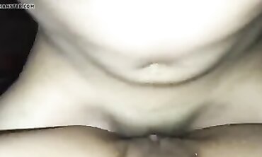 Latina Squirts With American Dildo