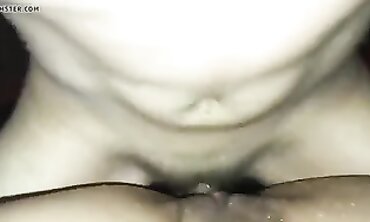 Latina Squirts With American Dildo