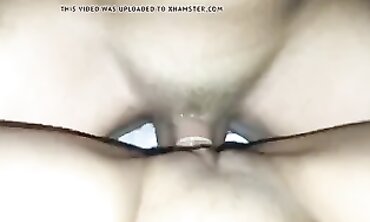 Latina Squirts With American Dildo