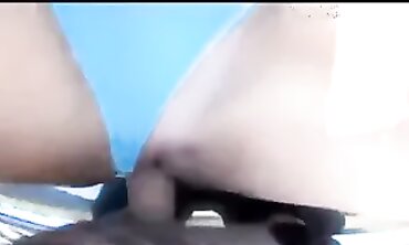 POV Outdoor Hardcore Anal Sex With Blonde