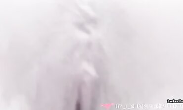 French Cougar Shows Off Her Shaved Asshole Up Close