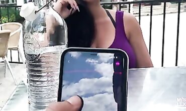 POV: MissLexa Gets Caught Twerking and Using a Vibrator at the Restaurant