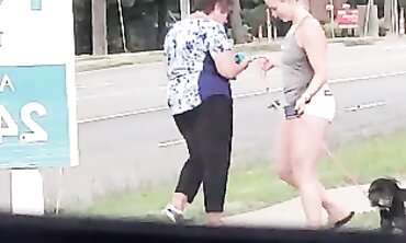 Nice Shows Off Her Adorable Phat Ass in Cutoffs