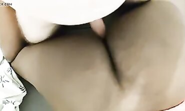 POV Doggystyle Creampie With My Ebony Wife