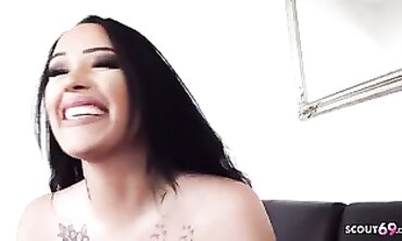 Curvy German HouseWife Zara Mendes Sharing Husband With Step-Sister