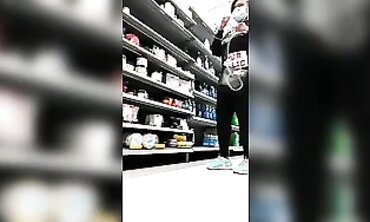 Ebony MILF Handjob - Latex Gloves & Trunks with Older Woman