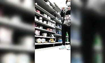 Ebony MILF Handjob - Latex Gloves & Trunks with Older Woman