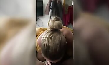 British MILF Takes A Deep Throat Blowjob