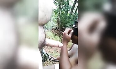 Love On Gets Face Explosion In POV Interracial Blowjob