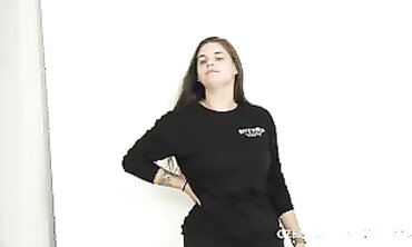 Chubby Czech Amateur Casting Session
