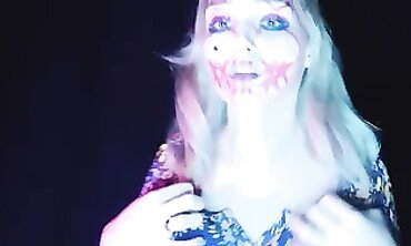 Halloween Party Girl Next Door - Sexy Redhead Teen Gets Naughty With A Stranger
