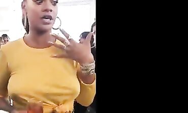 Rihanna Shows Off Her Massive Natural Boobs