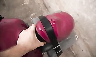 Hispanic Ultra-Cutie in Vinyl Fetish Erotica