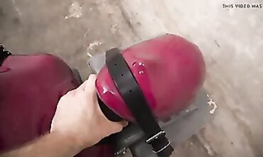 Hispanic Ultra-Cutie in Vinyl Fetish Erotica