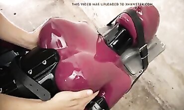 Hispanic Ultra-Cutie in Vinyl Fetish Erotica