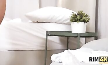 Impatient Brides Rush Wedding Night With Rimming