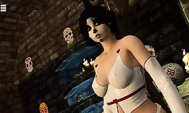 SinVR 15: Calavera Catrina POV Latina Anal