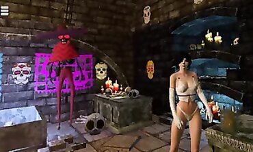 SinVR 15: Calavera Catrina POV Latina Anal